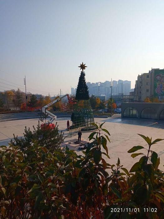 ВСТАНОВЛЕННЯ НОВОРІЧНОЇ ЯЛИНКИ